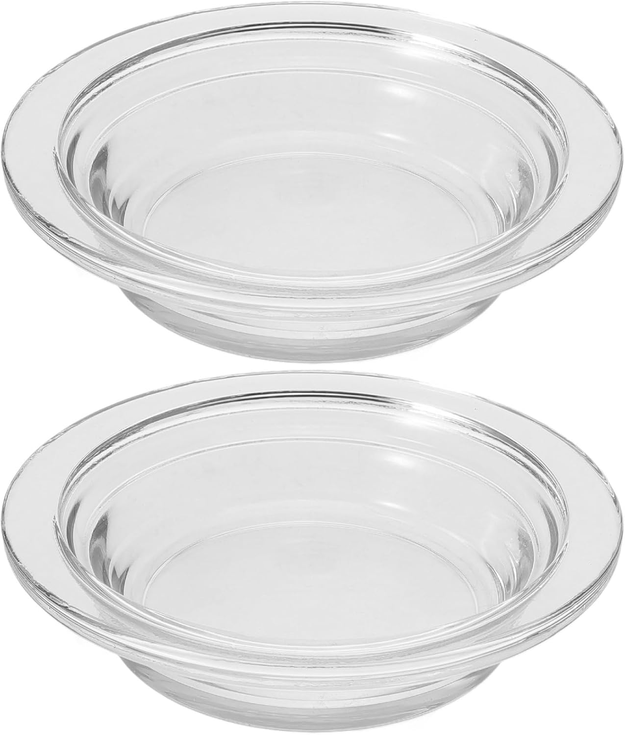 2Pcs Replacement Wax Warmer Glass Dish for Home Office Meditation
