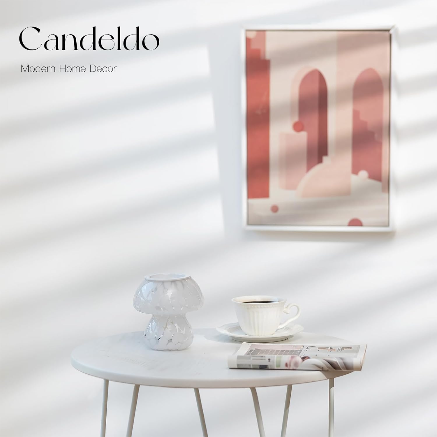 Candeldo Mushroom Wax Melter Warmer for Home Decor