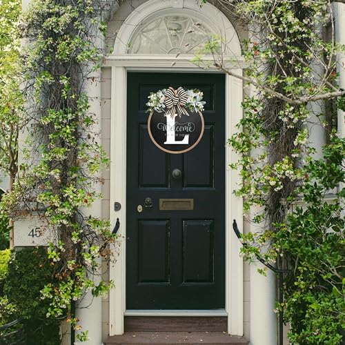 Billamb Circular Surname Front Door Welcome Wreath