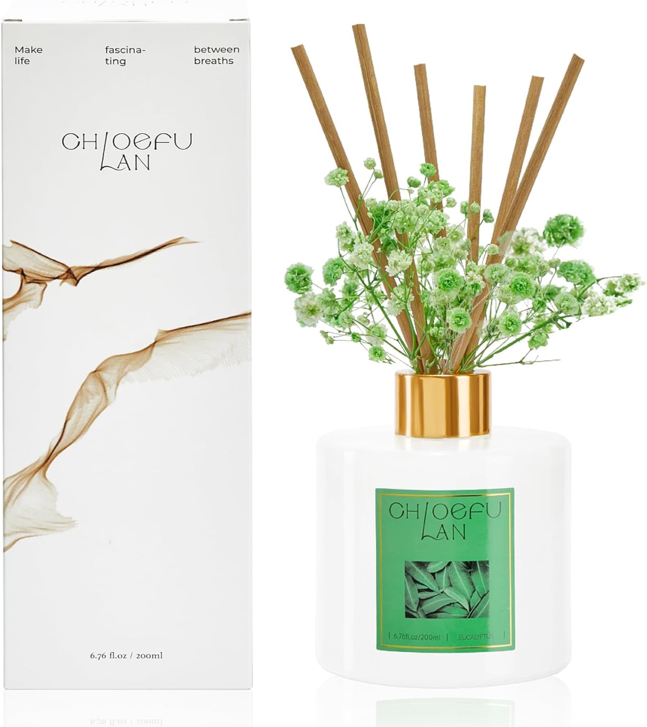 Chloefu LAN Eucalyptus Essential Oil Diffuser Set