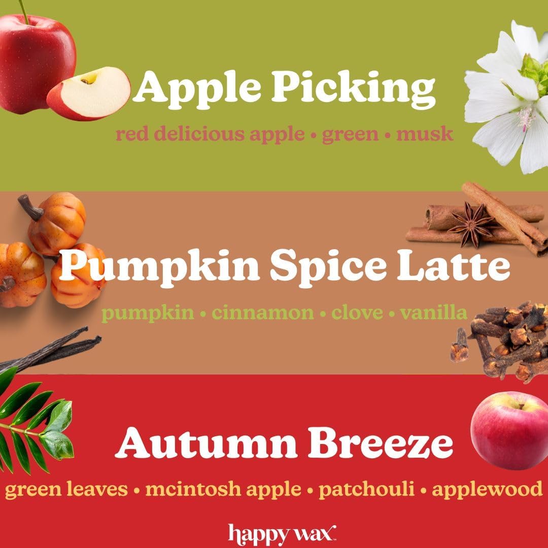 Happy Wax Forever Fall Collection Scented Soy Wax Melts