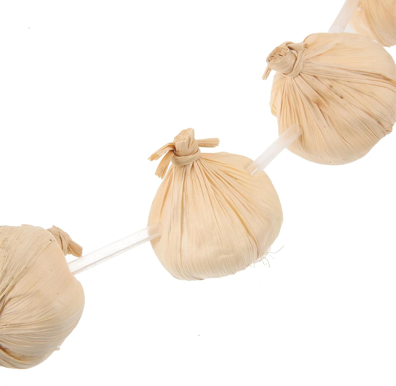 Artificial Garlic String Wreath Decor Prop