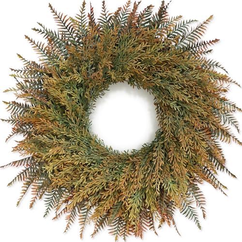 26 Inch Fall Wreath for Front Door and Porch