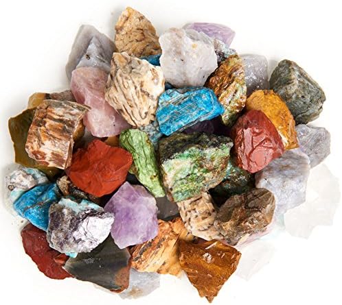Natural Madagascar Rough Stone Mix - 18 lbs Large Size