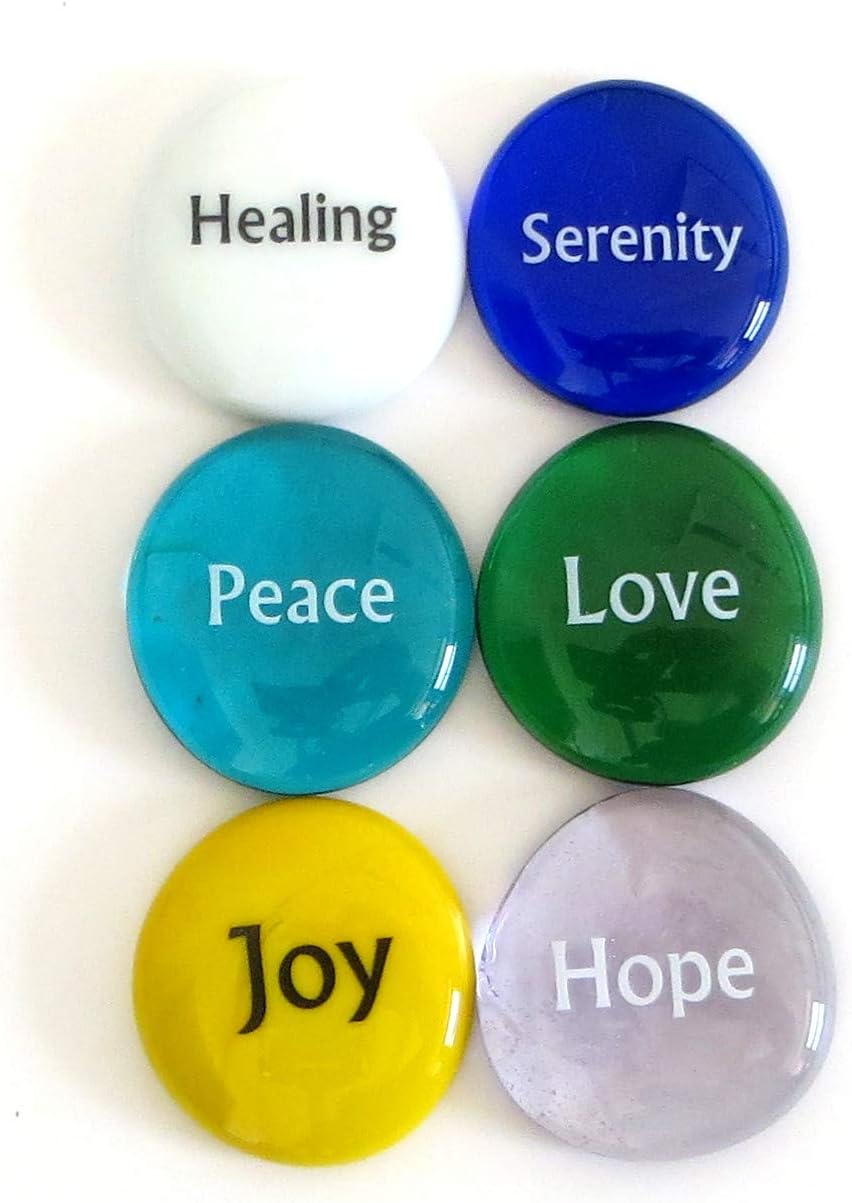 Lifeforse Glass Focus Stones Set II