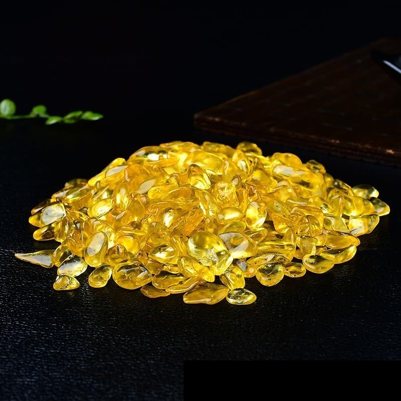 NASTYA Natural Yellow Crystal Gravel 9-12mm 1000g