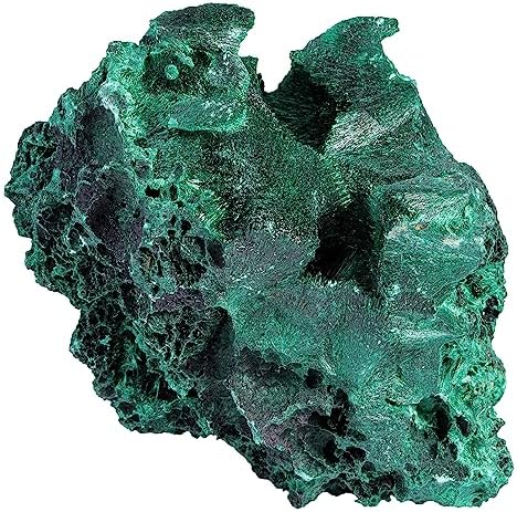 Rockcloud Natural Malachite Healing Stone Decoration