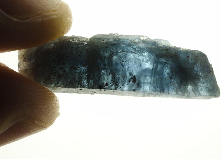 Fantasia 1 lb Lot of Translucent Blue Sapphire and Kyanite Rough Stones