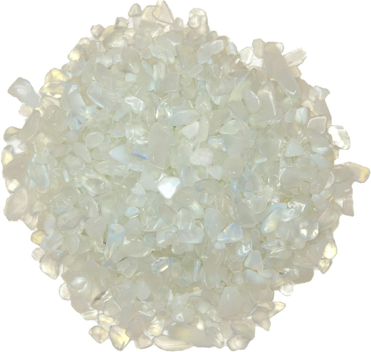 2 lbs Polished Opalite Rock Chips for Vases and Crafts