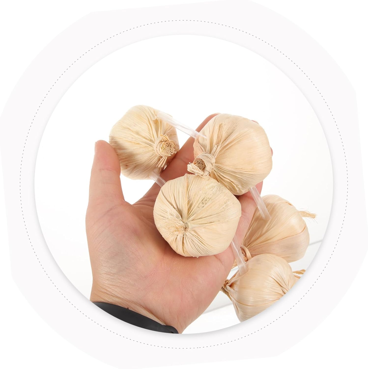STOBAZA Artificial Garlic String Wreath Decoration