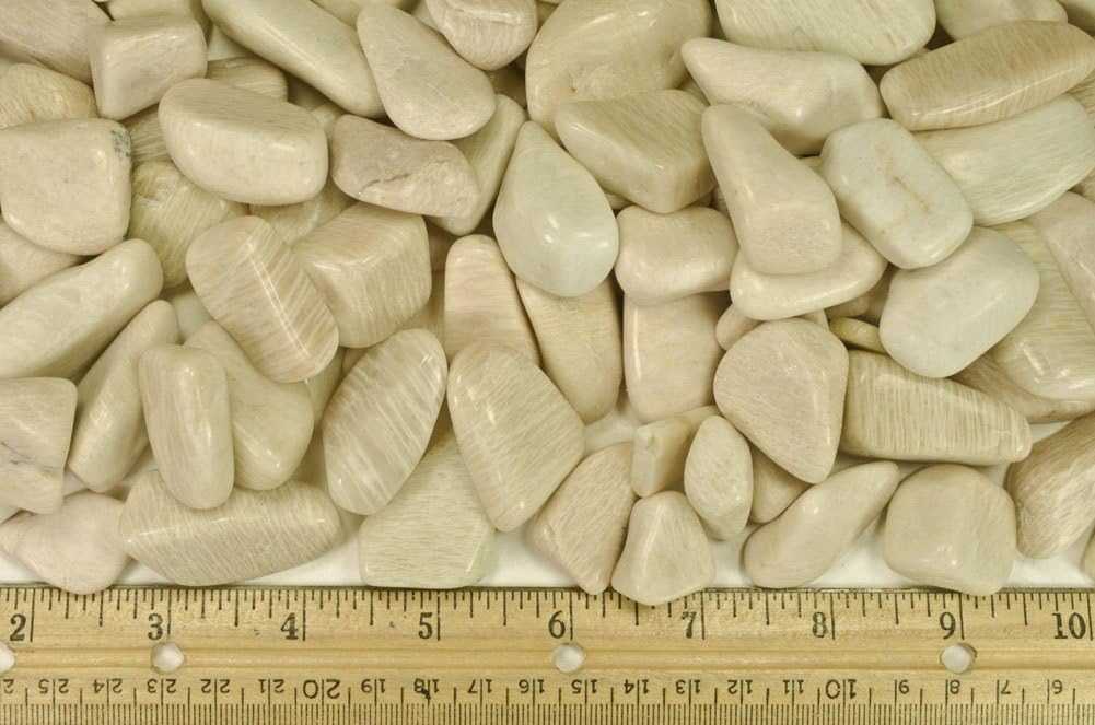 Fantasia Tumbled Feldspar A Grade Stones 5 lbs Brazil