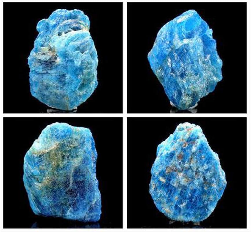 Blue Apatite Healing Crystal Rough Stone 1 Piece 30-40 Grams