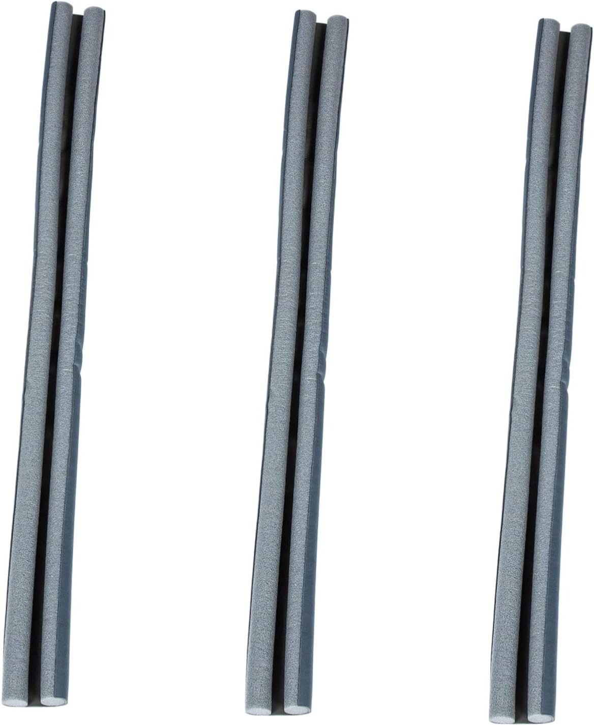 3pcs Door Bottom Sealing Strip Windproof Draft Stopper for Home Use
