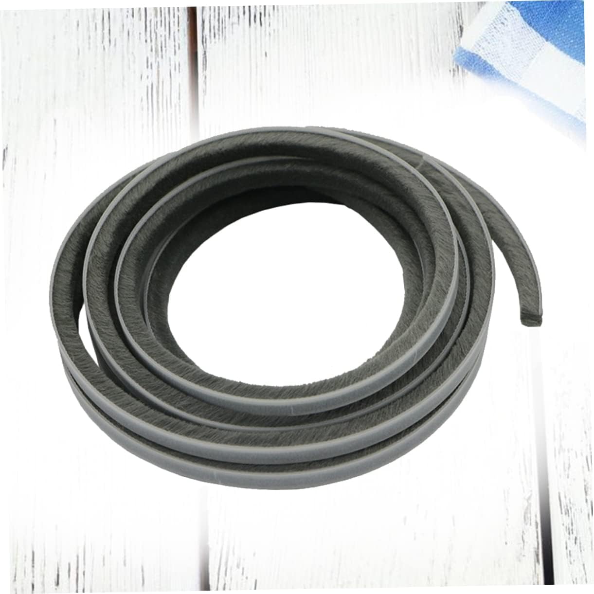 STOBOK 10m Door Insulation Strip Grey Weatherproof Soundproof Draft Stopper