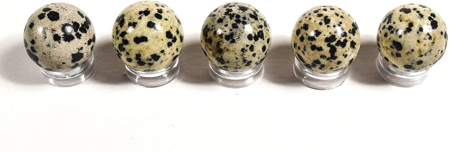 HQRP 20mm Dalmatian Jasper Sphere Decorative Stone