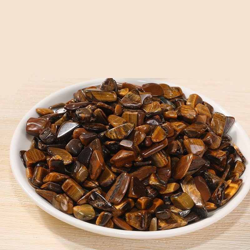 Natural Crystals Healing Stones Tiger Eye Crushed Decorations