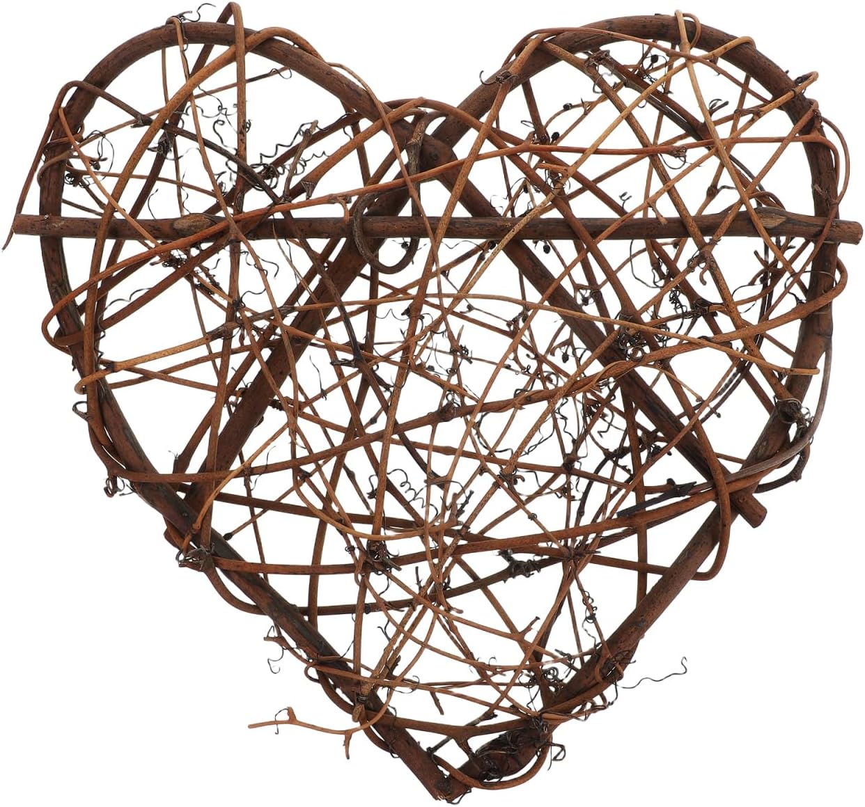EXCEART 2 Pcs Rattan Wreath Decor for Crafts