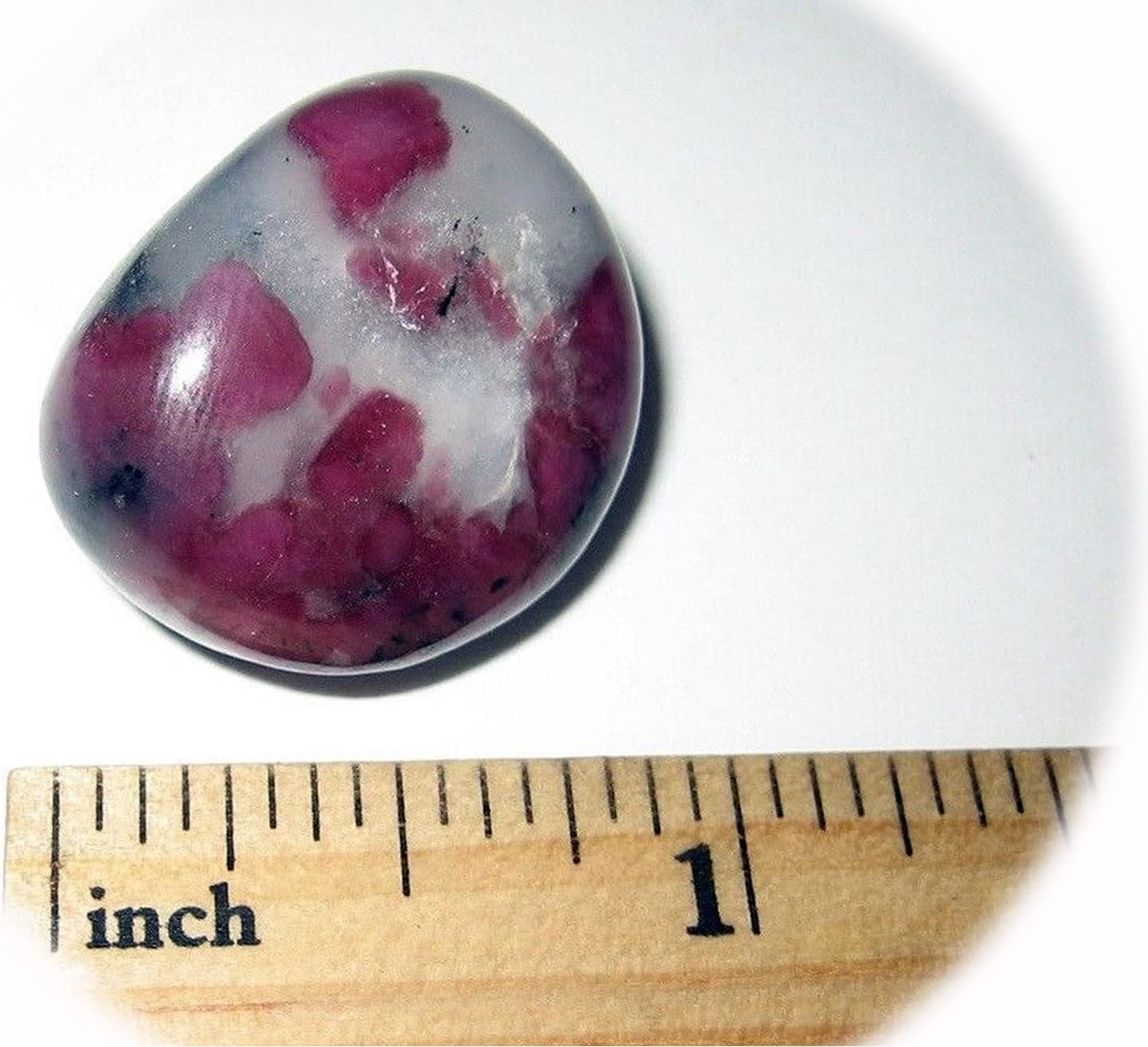 New 1 Inch Tumbled Eudialyte Crystal Stone Sweden 128g BI-440RO