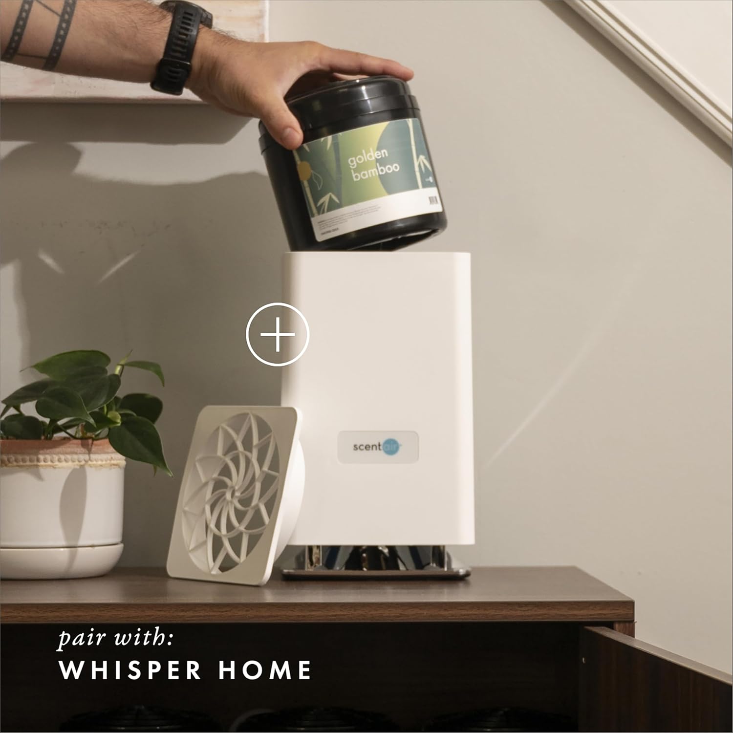 Monthly Fragrance Cartridge for Whisper Home Golden Bamboo