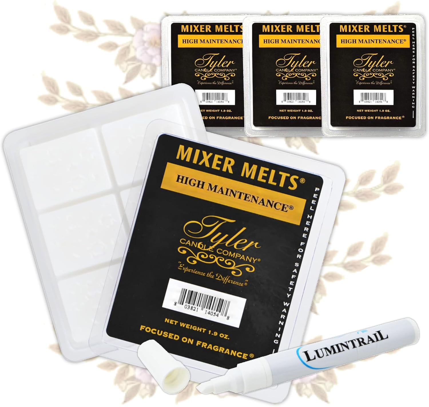 Tyler Candle Wax Melts Set of 24 with Stain Remover Pen