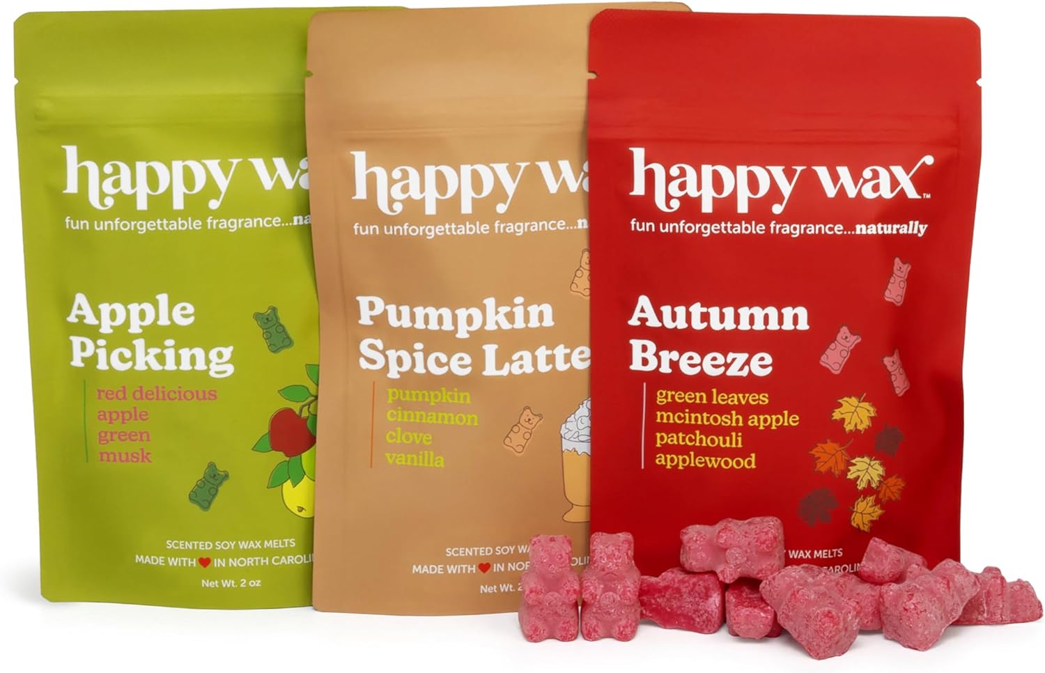 Happy Wax Forever Fall Collection Scented Soy Wax Melts