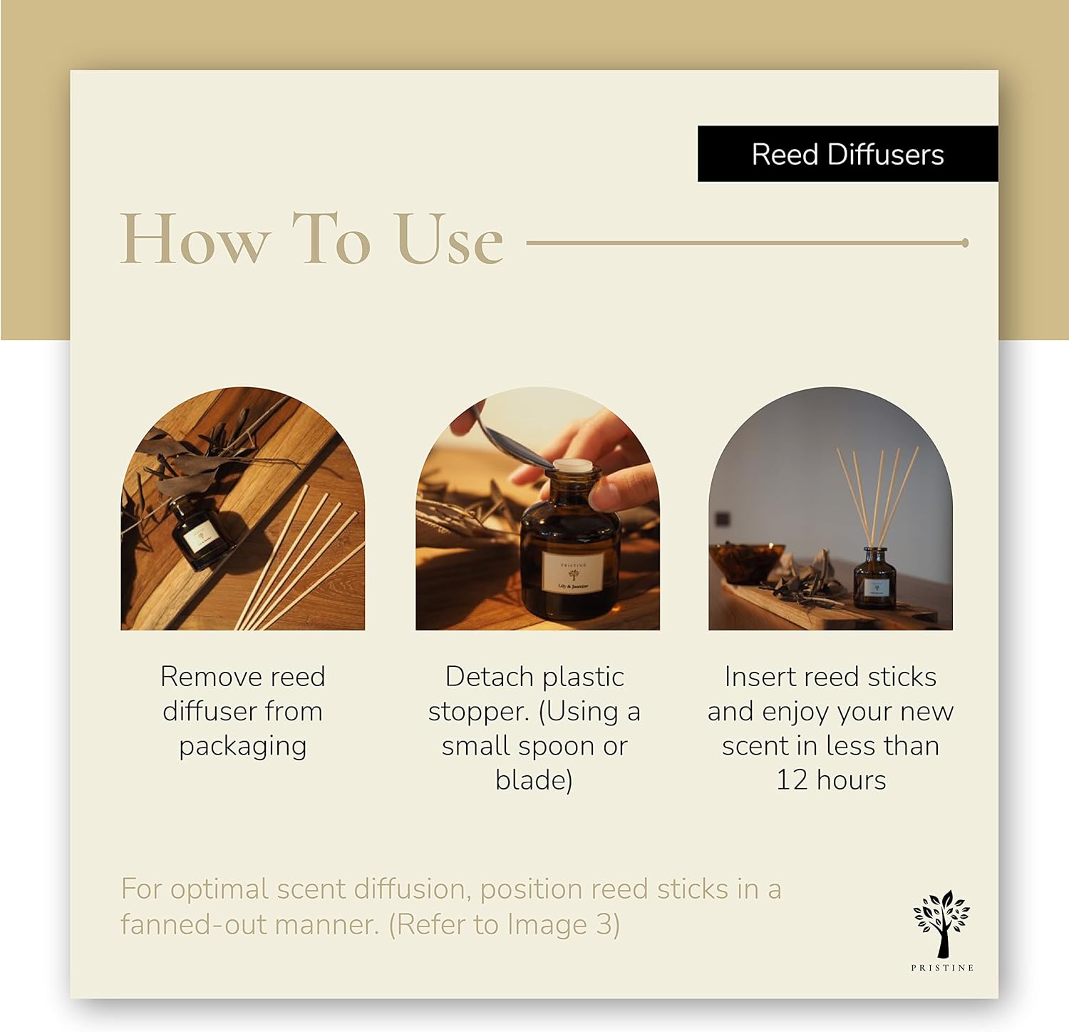 Pristine Hotel Style Reed Diffuser Refill Oil