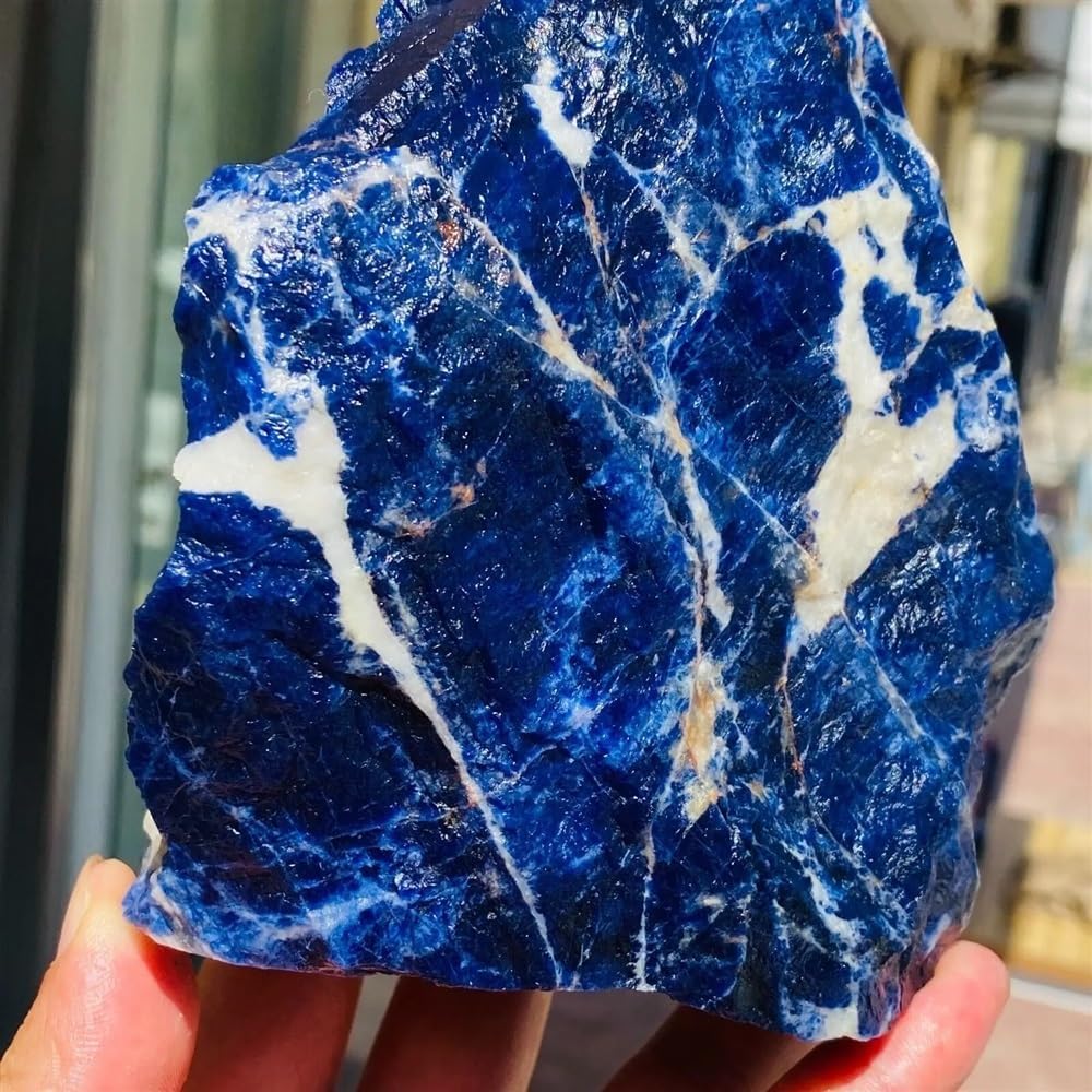 KatLin Beautiful Blue Sodalite Healing Crystal Specimen