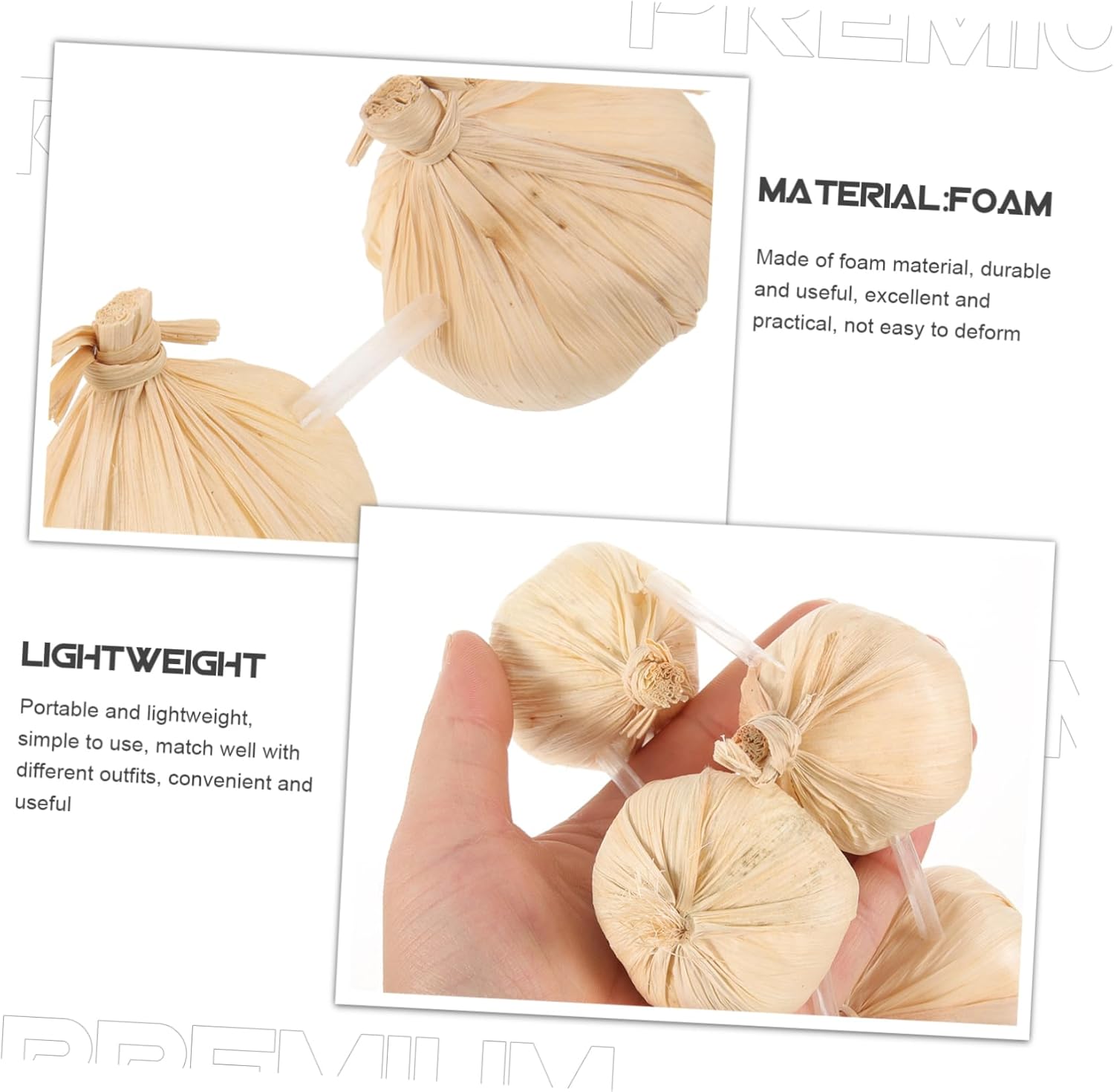 Magiclulu Artificial Garlic String Wreath