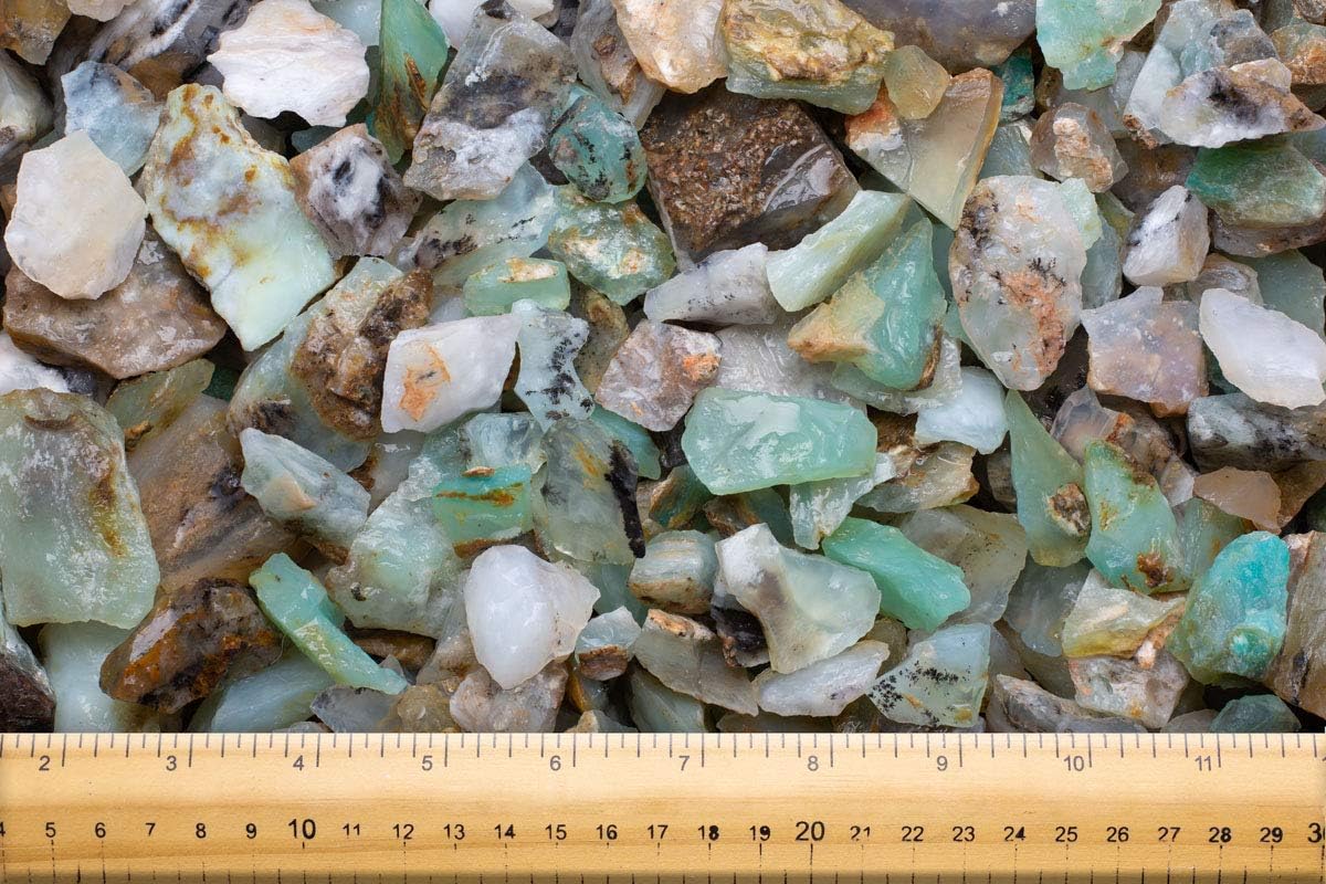 Fantasia Natural Blue Opal Rough Stones from Peru 12 lb