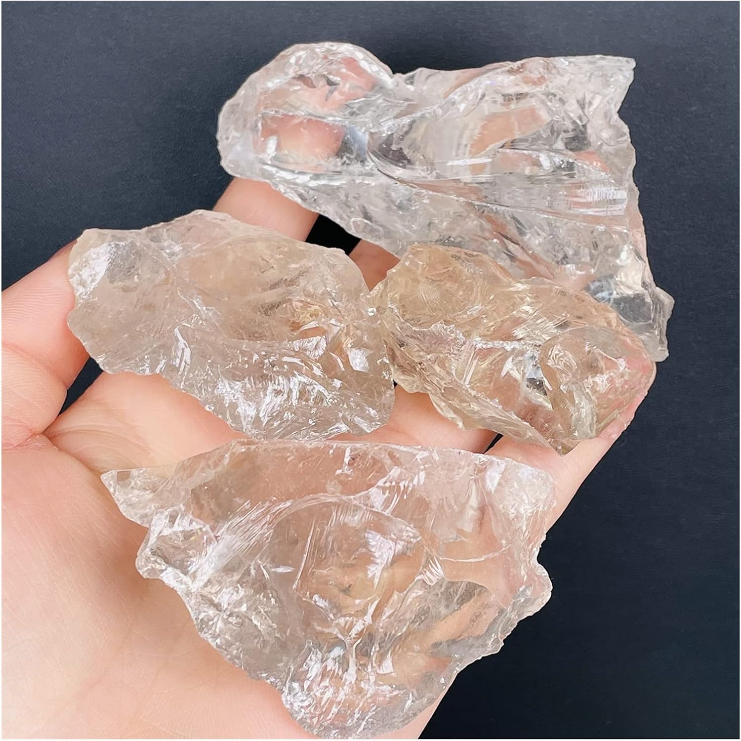 FIDEMM Natural Crystal Rough Healing Stones