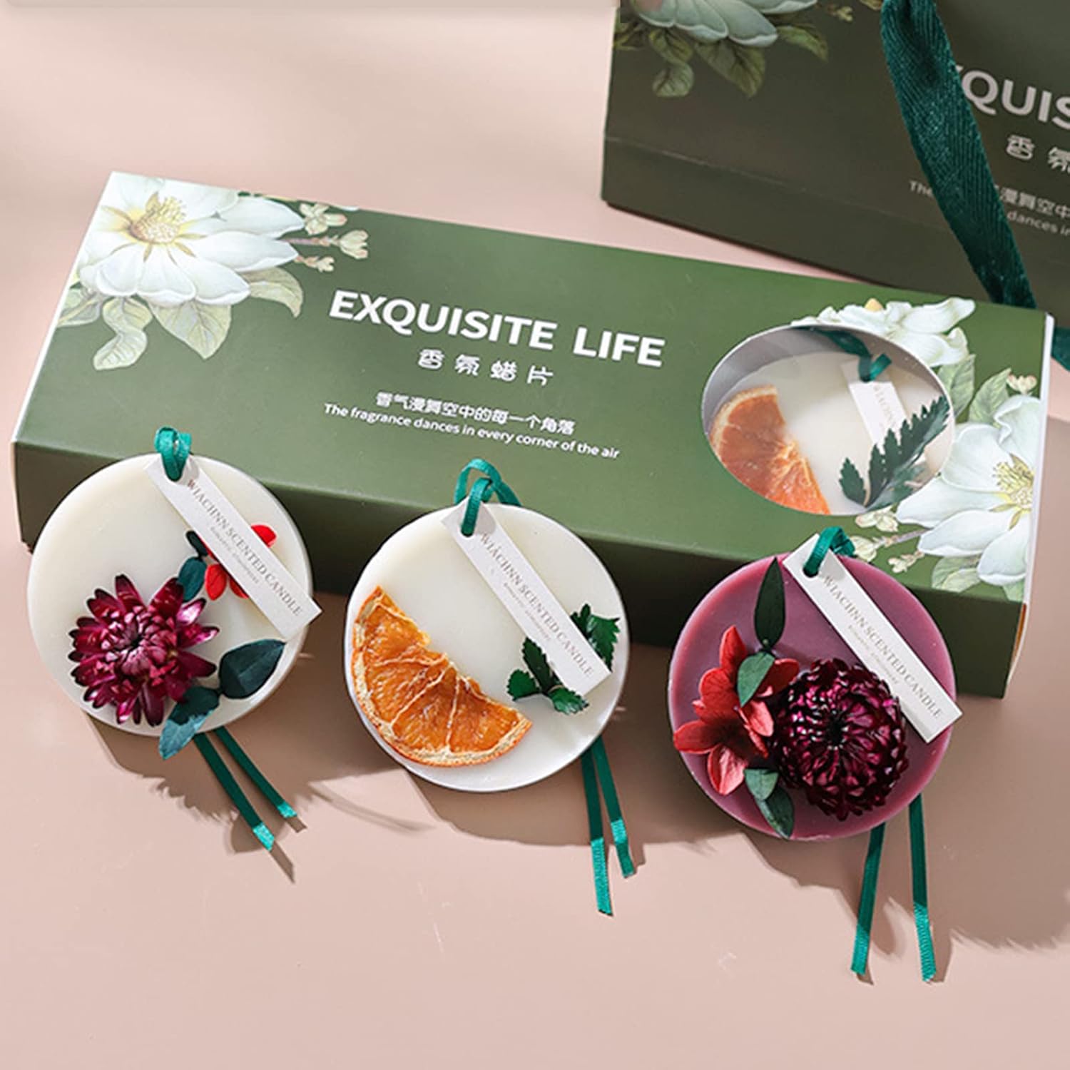 Wardrobe Aromatherapy Sachets Soy Wax Candle Kit with Fragrance