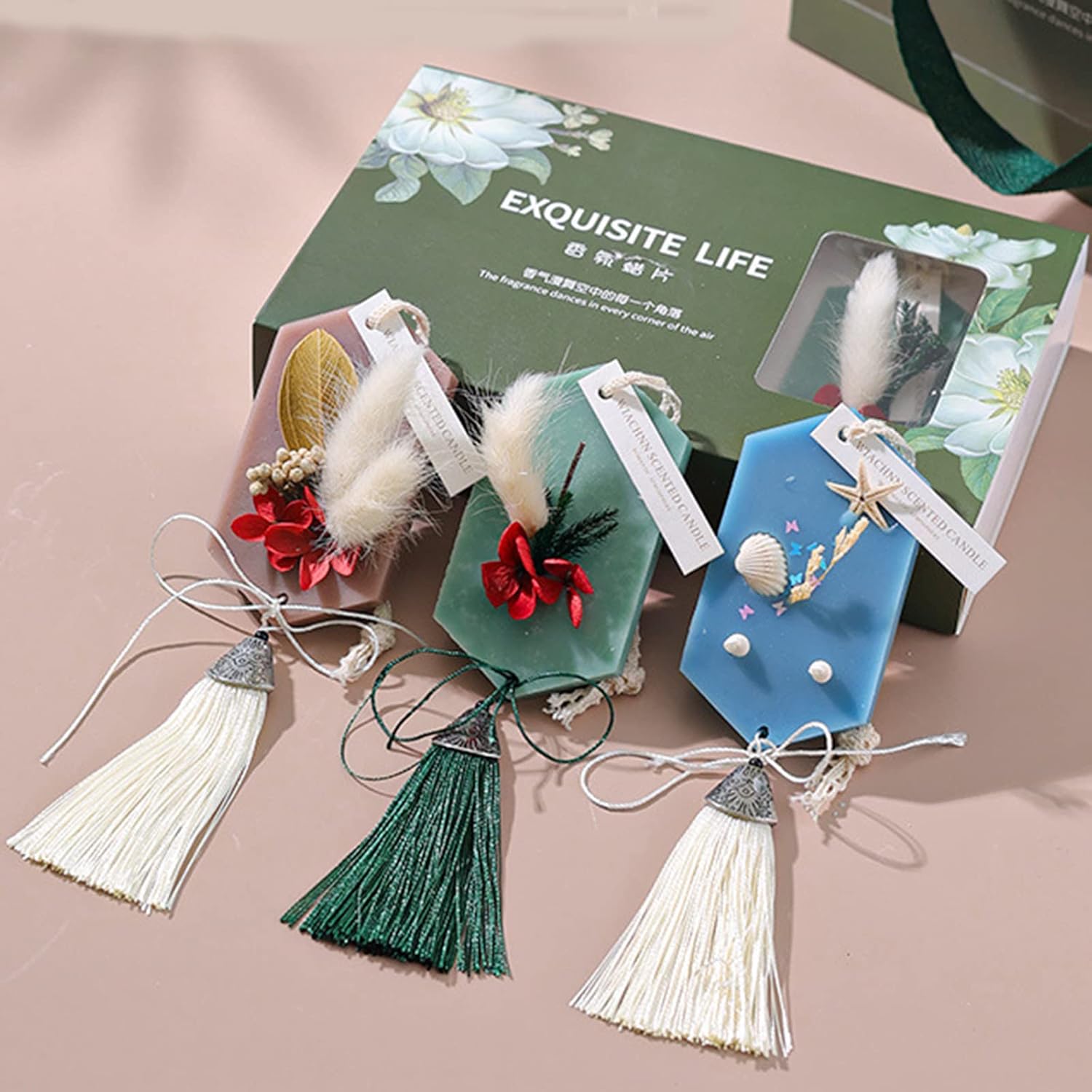 Wardrobe Aromatherapy Sachets Soy Wax Candle Kit with Fragrance