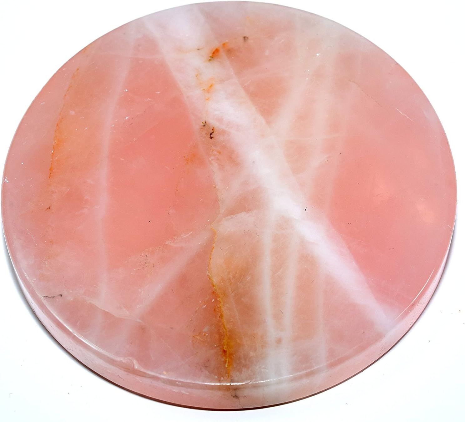 HQRP 4 Inch Rose Quartz Sphere Crystal Stand