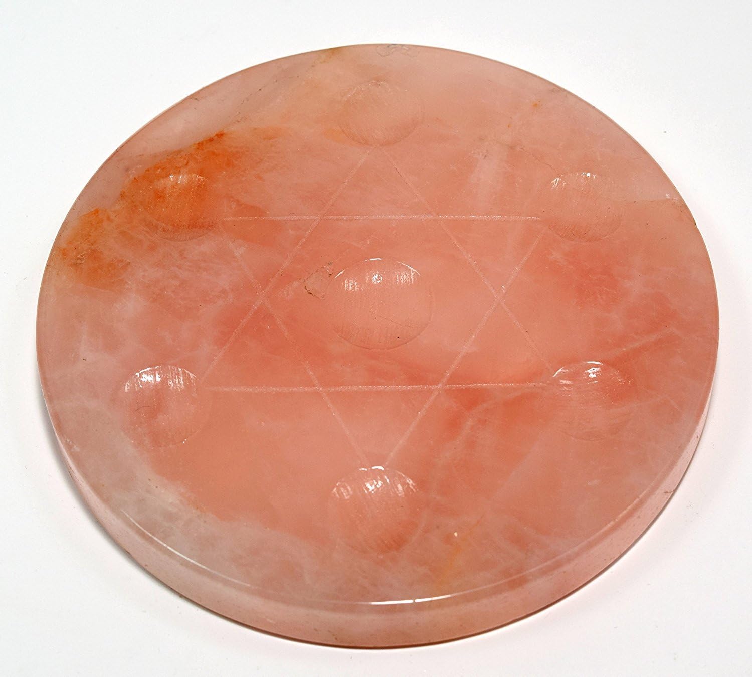 HQRP 4 Inch Rose Quartz Sphere Crystal Stand