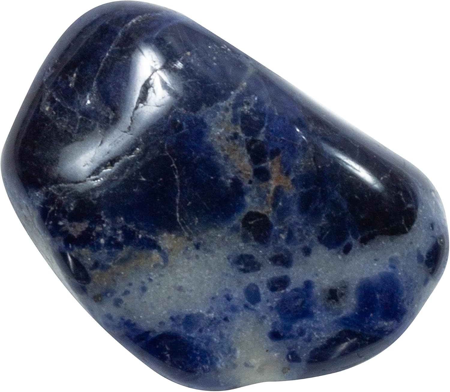 Tumbled Sodalite Stones 075 - 125 1 Pc
