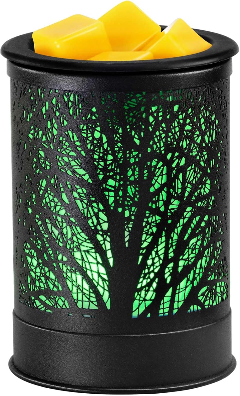 Dialans Scented Wax Warmer with LED Light and Silicone Tray