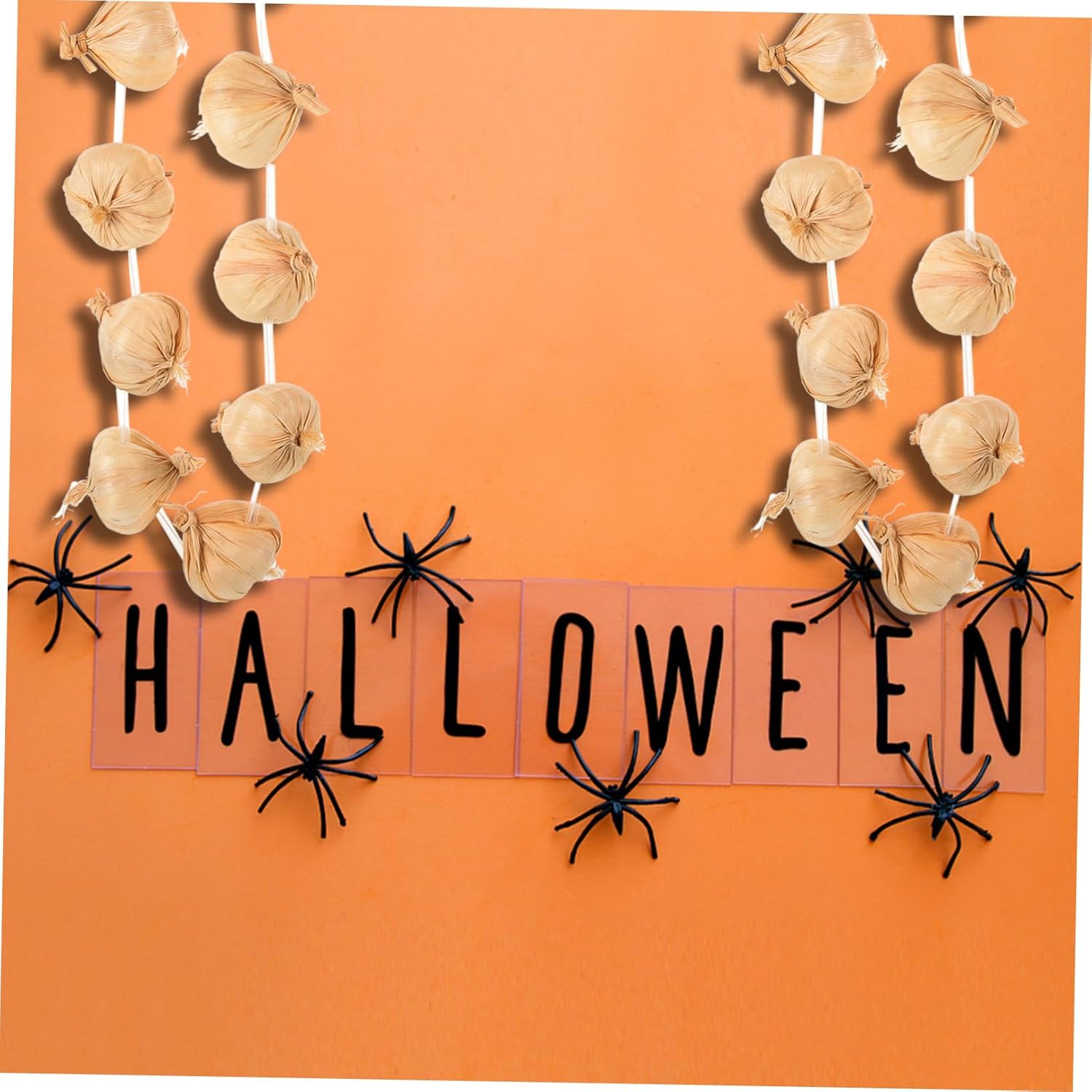 STOBAZA Artificial Garlic String Wreath Decoration