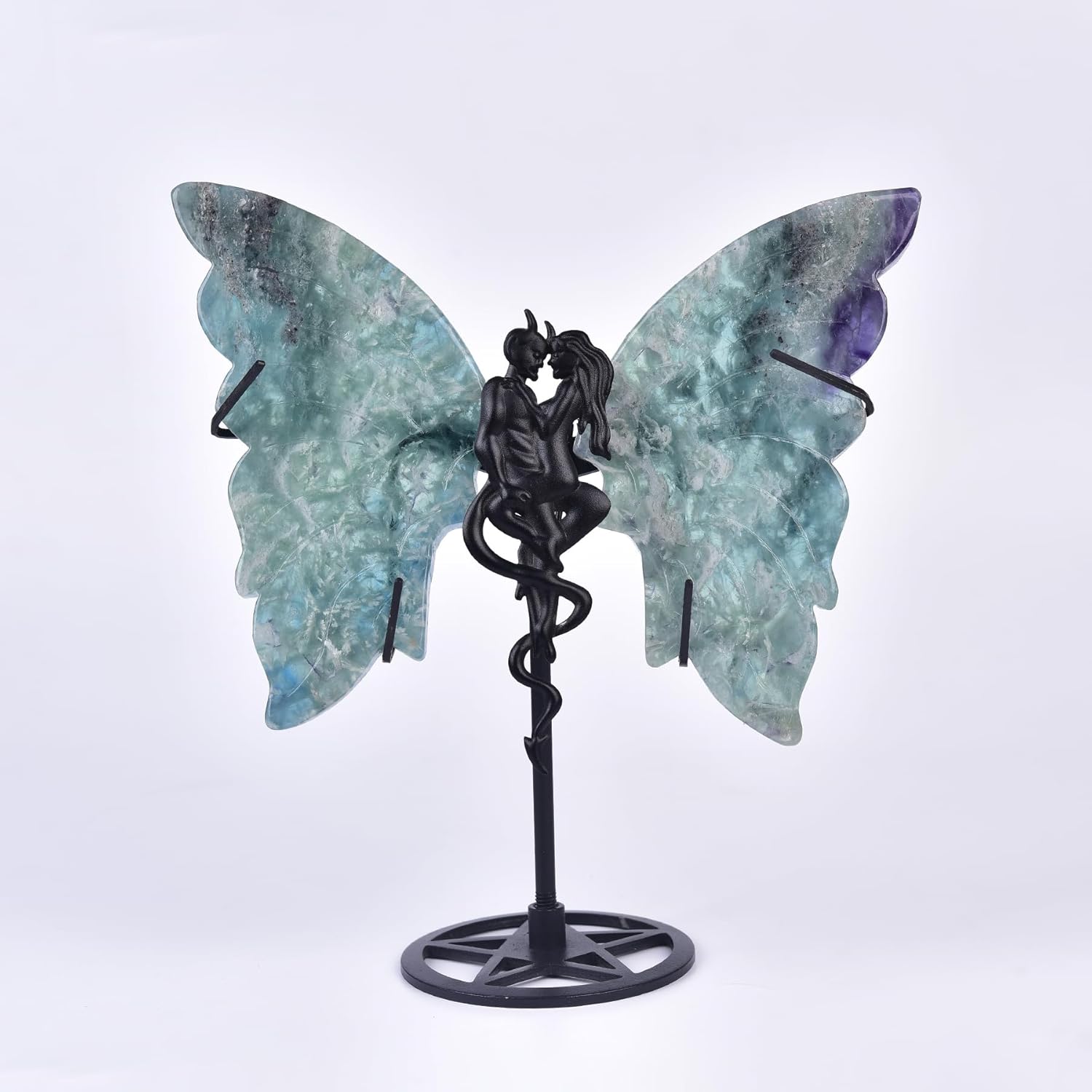 JIC Gem Crystal Butterfly Wings with Stand