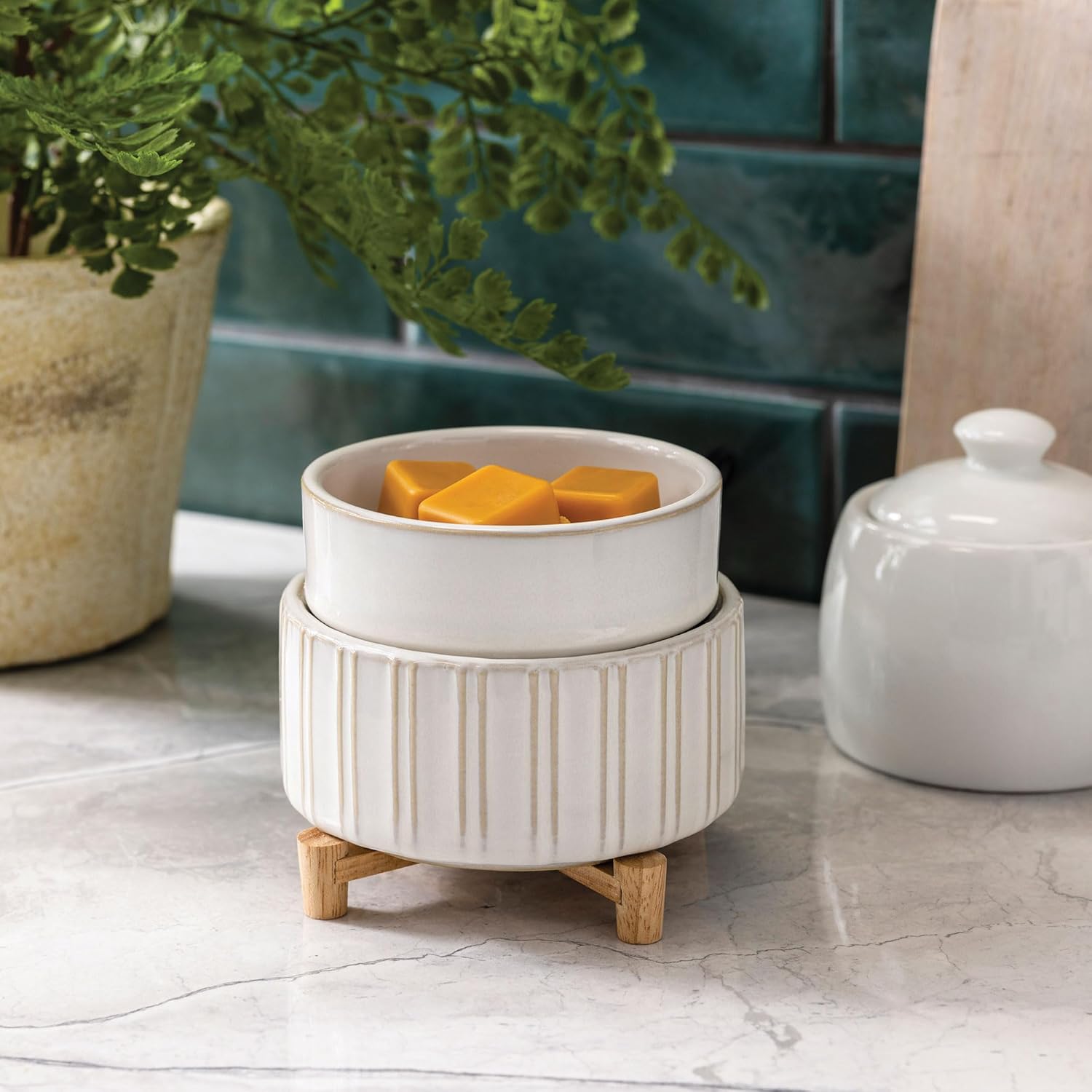 Candle Warmers ETC 2-in-1 Warmers for Candles and Wax Melts