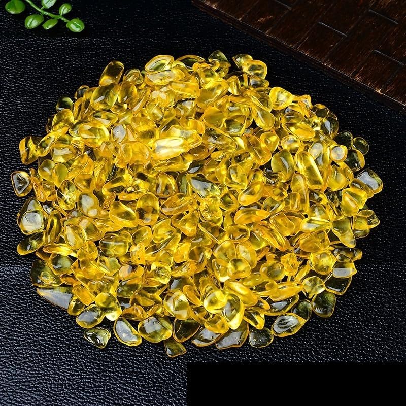 NASTYA Natural Yellow Crystal Gravel 9-12mm 1000g