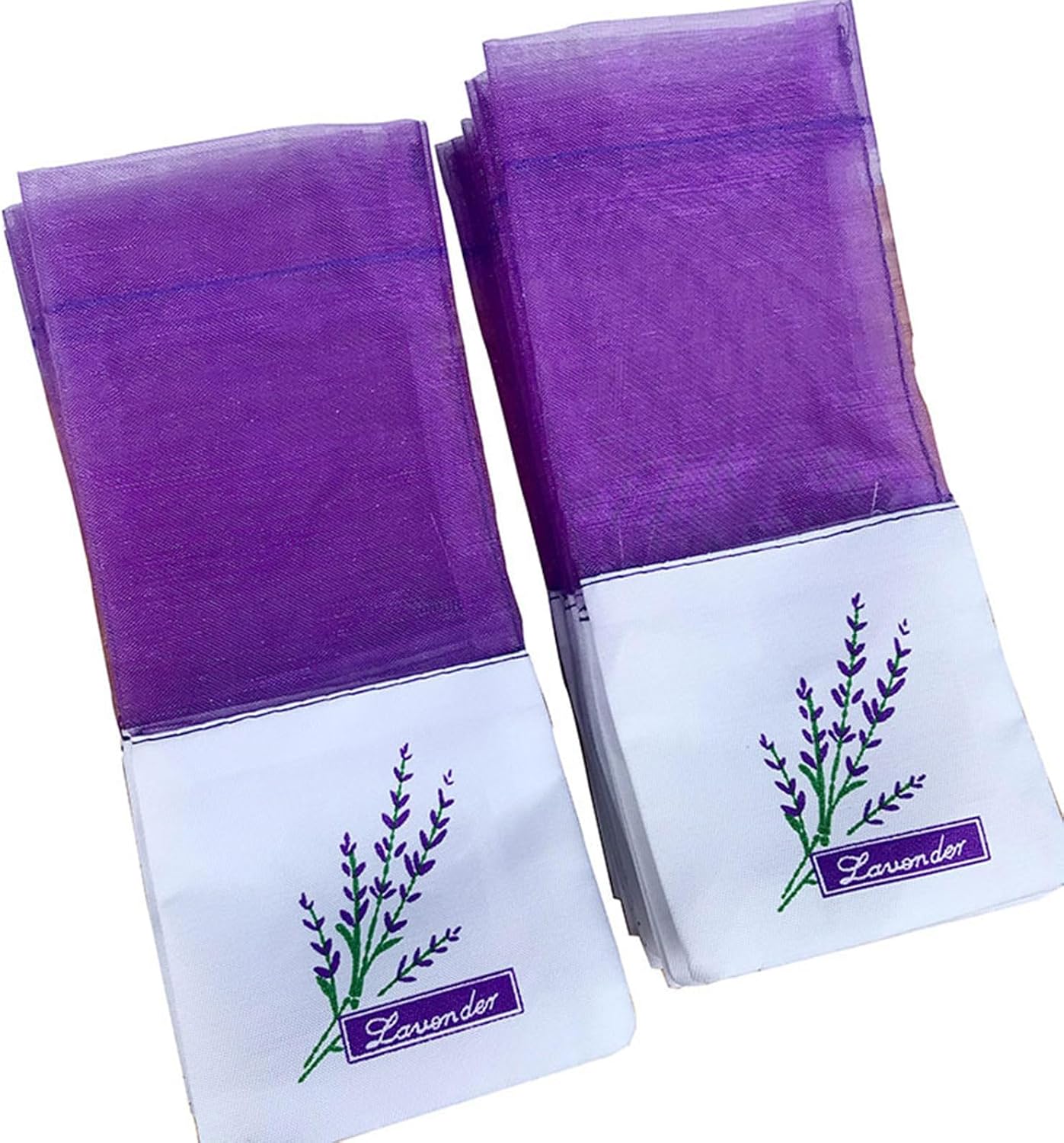 20PCS Empty Lavender Sachets for Wardrobes and Closets