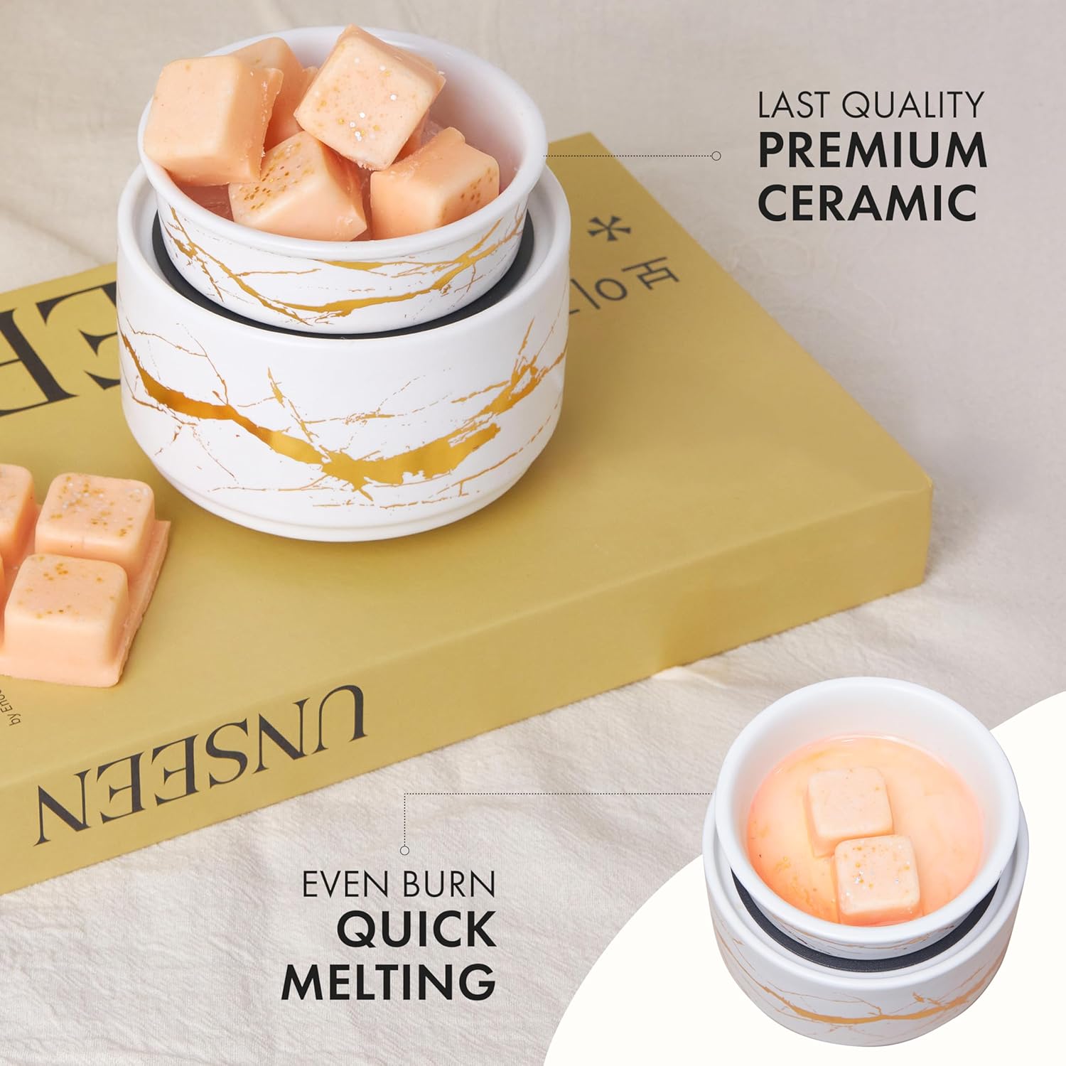 PALANCHY 3-in-1 Wax Melter Electric Candle Warmer