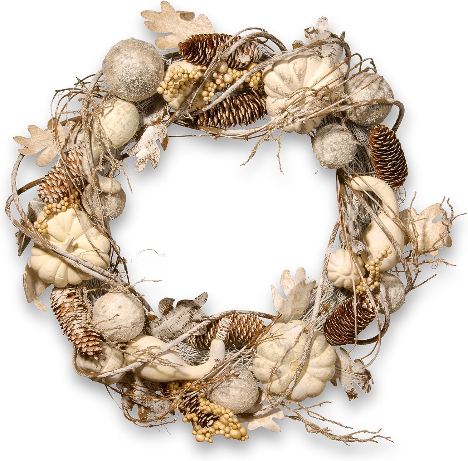 National Tree Company Artificial Autumn Wreath 20 in