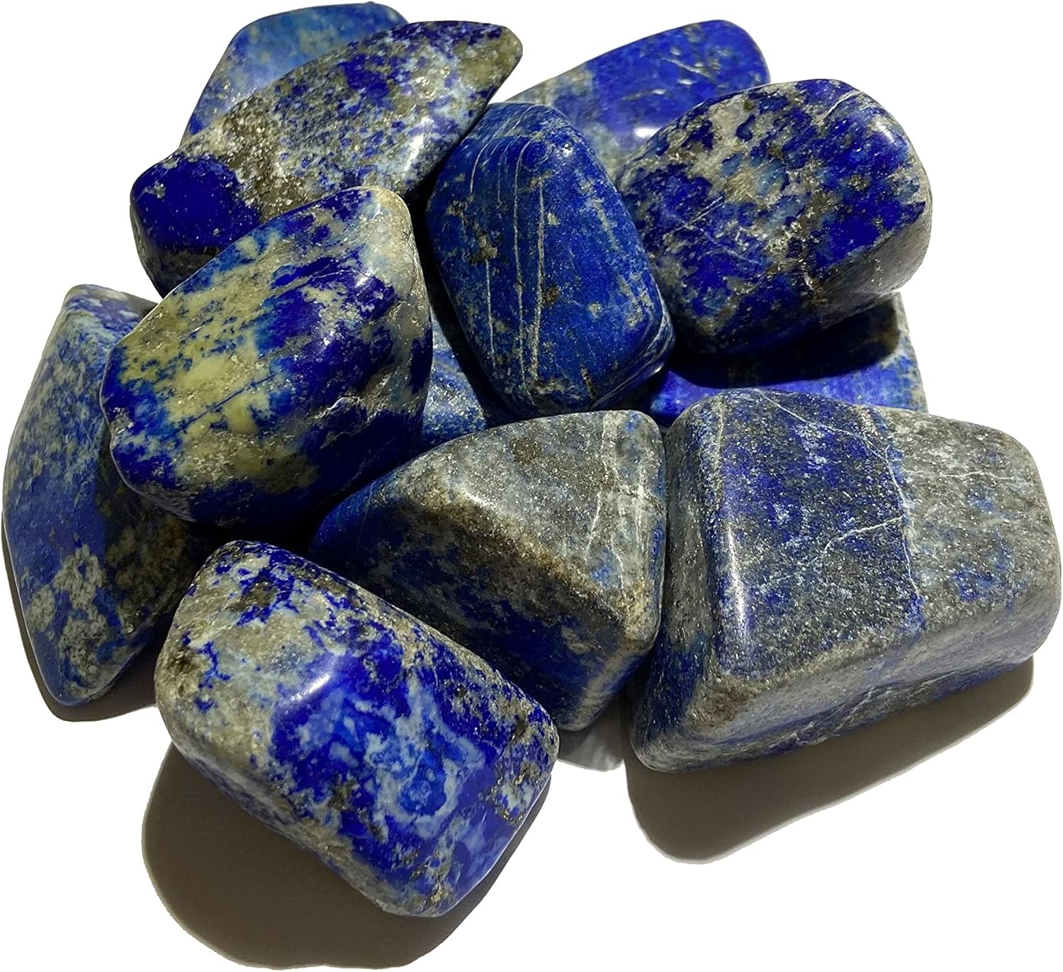 Tumbled Lapis Lazuli Stones 1 Pound