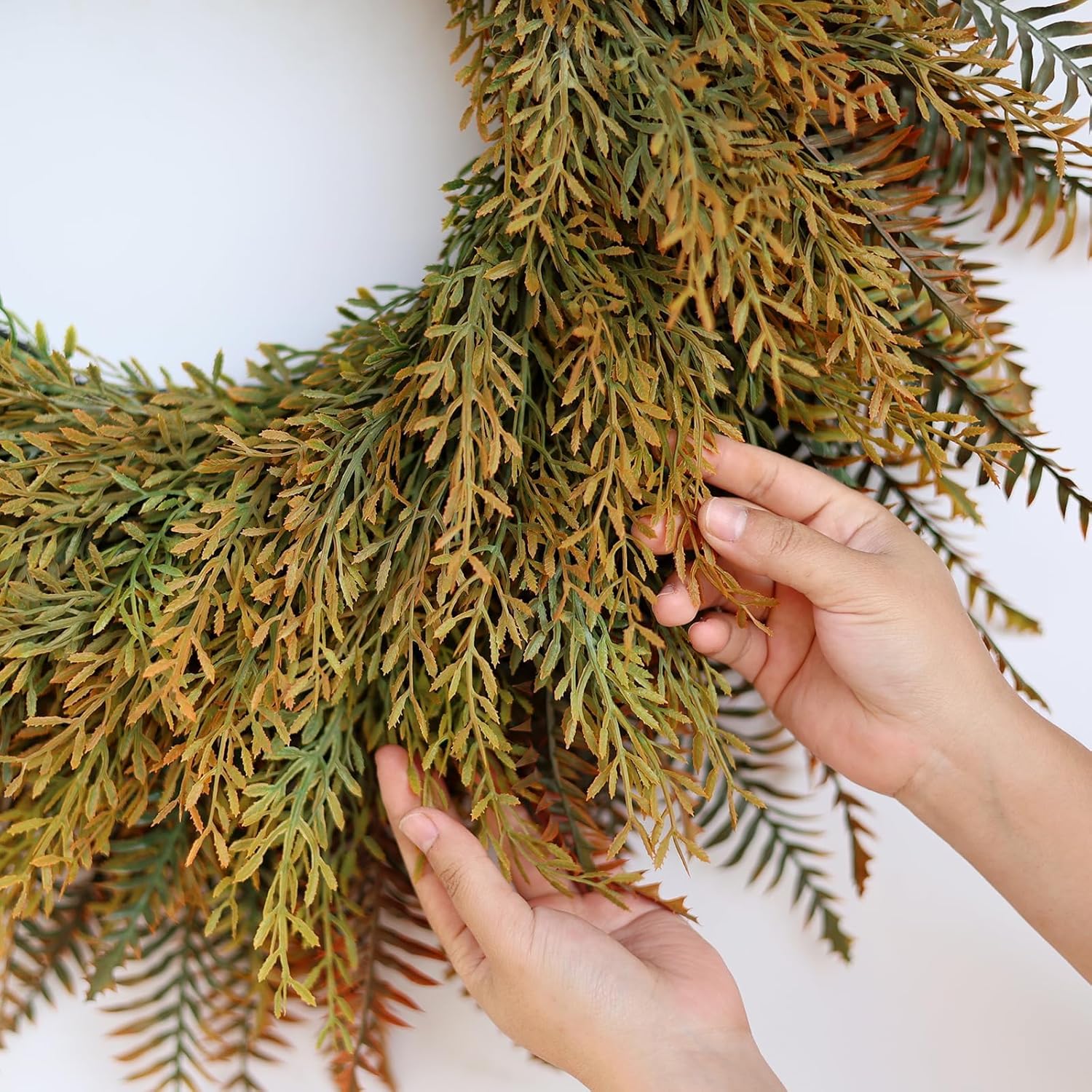 26 Inch Fall Wreath for Front Door and Porch