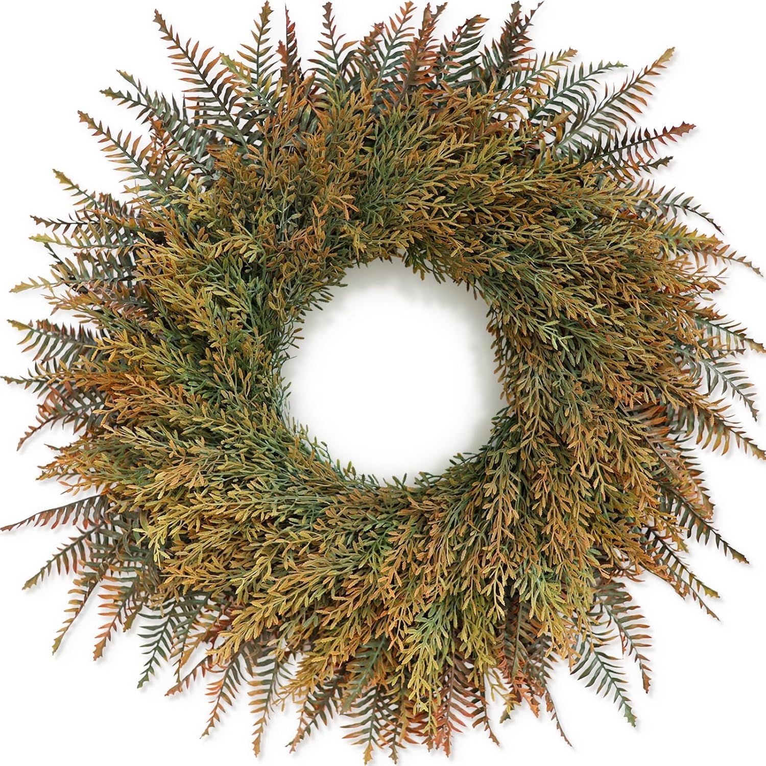 26 Inch Fall Wreath for Front Door and Porch