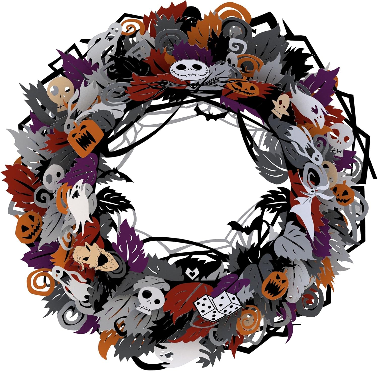 Lovepop Disneys Tim Burton Nightmare Before Christmas Halloween Wreath