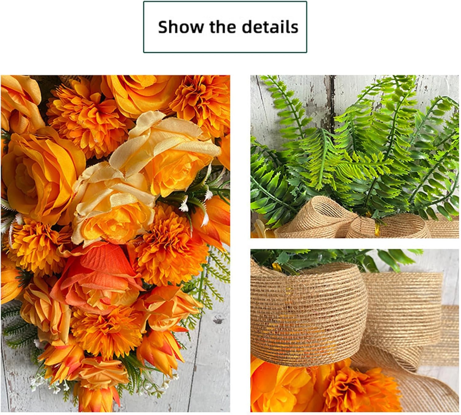 196inch Easter Carrot Shape Wreath Artificial Decor