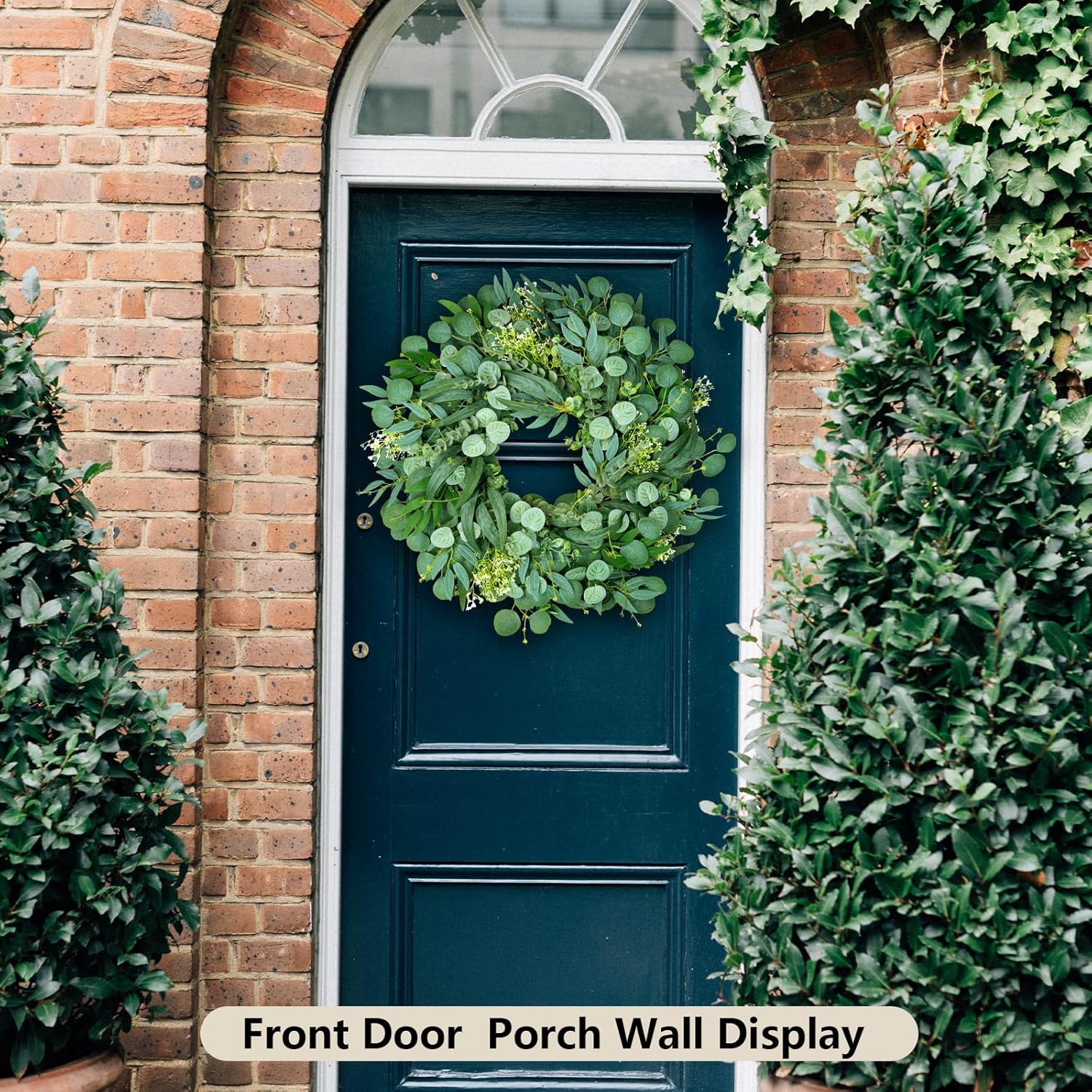 26 Eucalyptus Wreath for Front Door Year Round