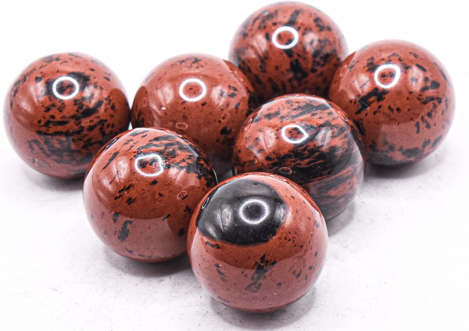 HQRP Obsidian Sphere Gemstone Decor Ball 25mm